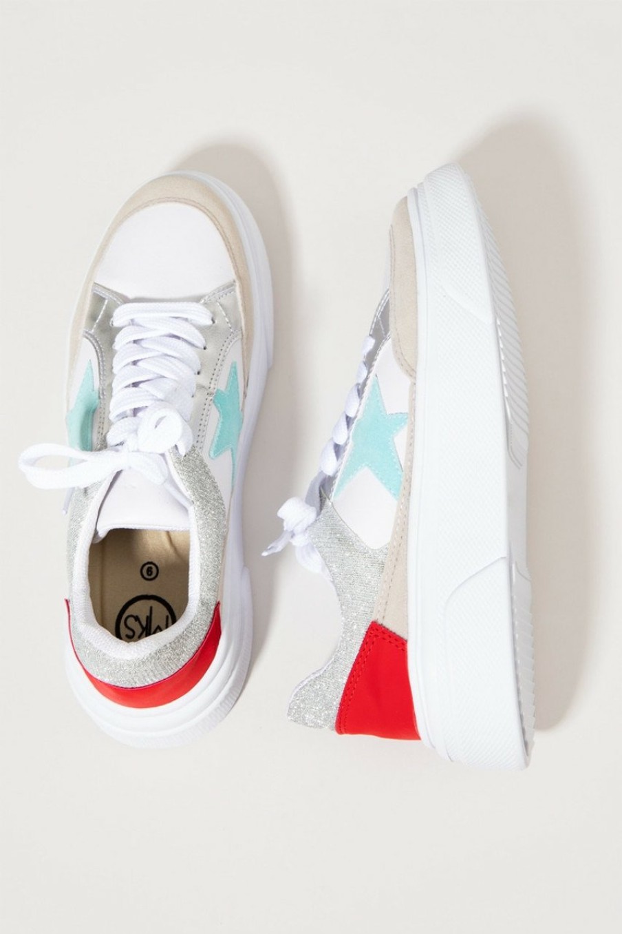 Francesca's Aria Star Sneakers Sneakers