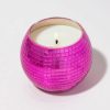 Francesca's Disco Ball Cha Cha Candle Jar Pink Candles