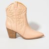 Francesca's Sienna Stitch Western Boots Boots