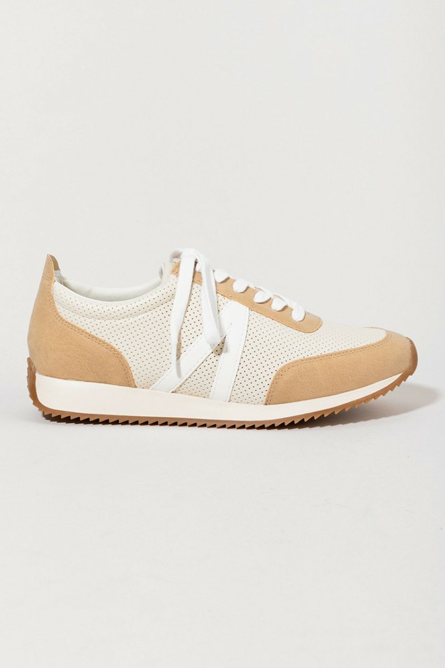 Francesca's Mia Kable Athletic Sneakers Natural Sneakers