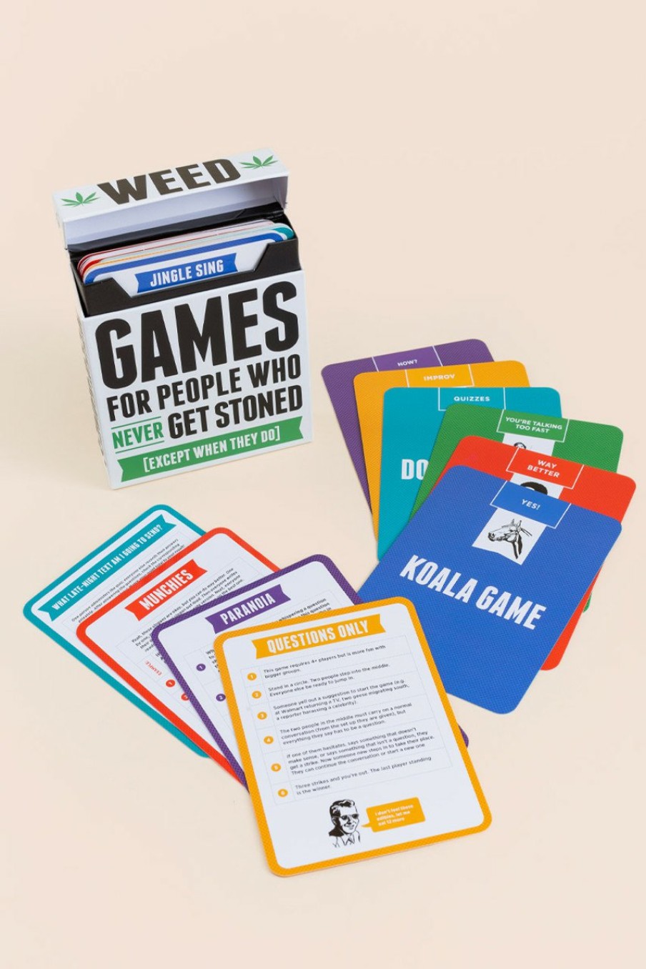 Francesca's Weed Games A Party Game Multi Games & Books