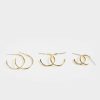 Francesca's Averie Huggie Hoop Set Earrings