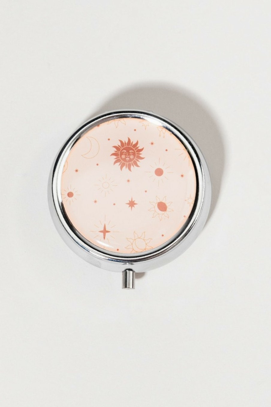 Francesca's Celestial Pill Box Pink Beauty & Wellness