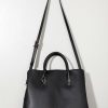 Francesca's Emily Saffiano Leather Tote Bag Black Bags & Wallets