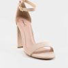 Francesca's Qupid Cashmere Suede Block Heels Heels