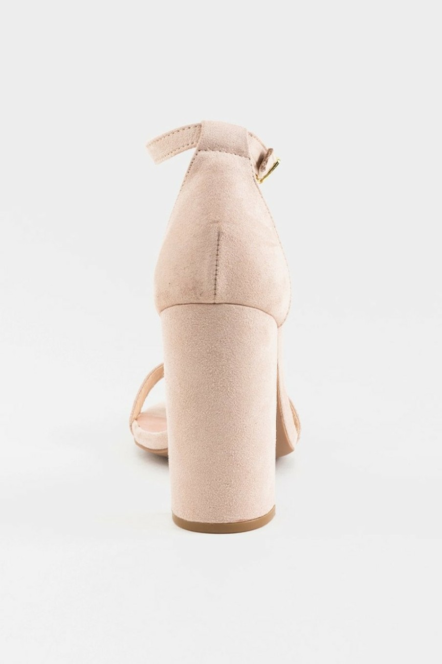 Francesca's Qupid Cashmere Suede Block Heels Heels