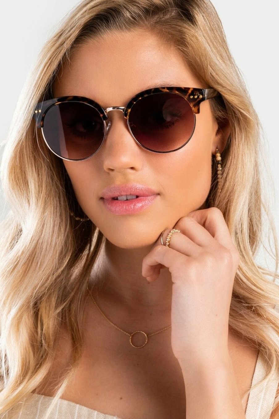 Francesca's Airdale New Classic Sunglasses Sunglasses