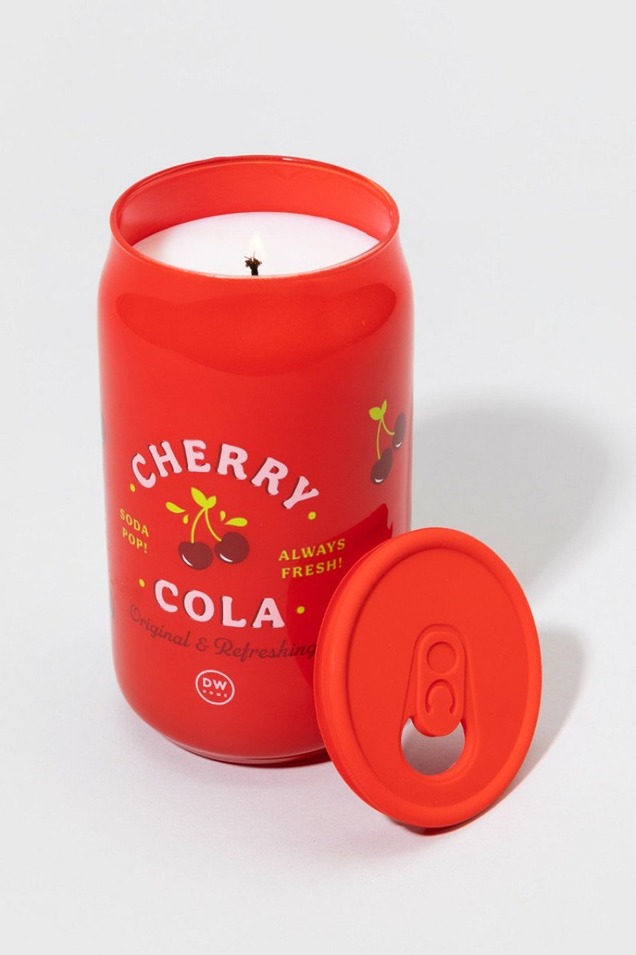 Francesca's Dw Home Soda Pop Cherry Cola Candle 15Oz Red Candles