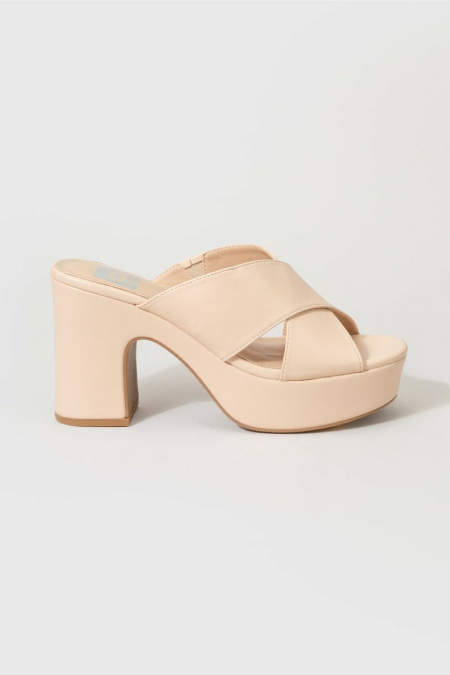 Francesca's Dv By Dolce Vita Platform Heels Cream Heels