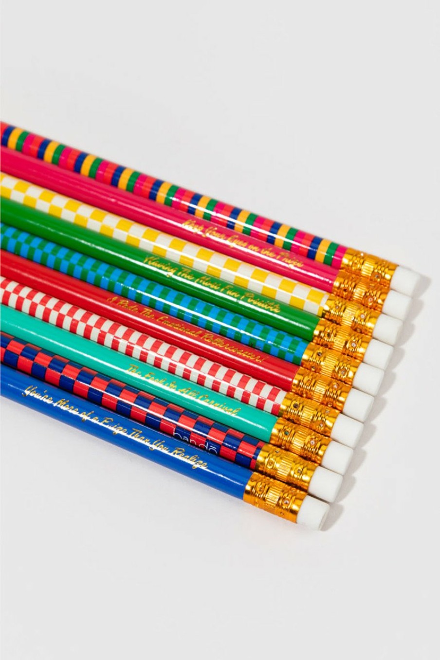 Francesca's Write On Pencil Set Most Fun Possible Multi Stationery