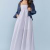 Francesca's Suzanne Upper Pleated Maxi Dress White Dresses