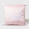 Francesca's Scream Here Velvet Pillow Multi Home Decor