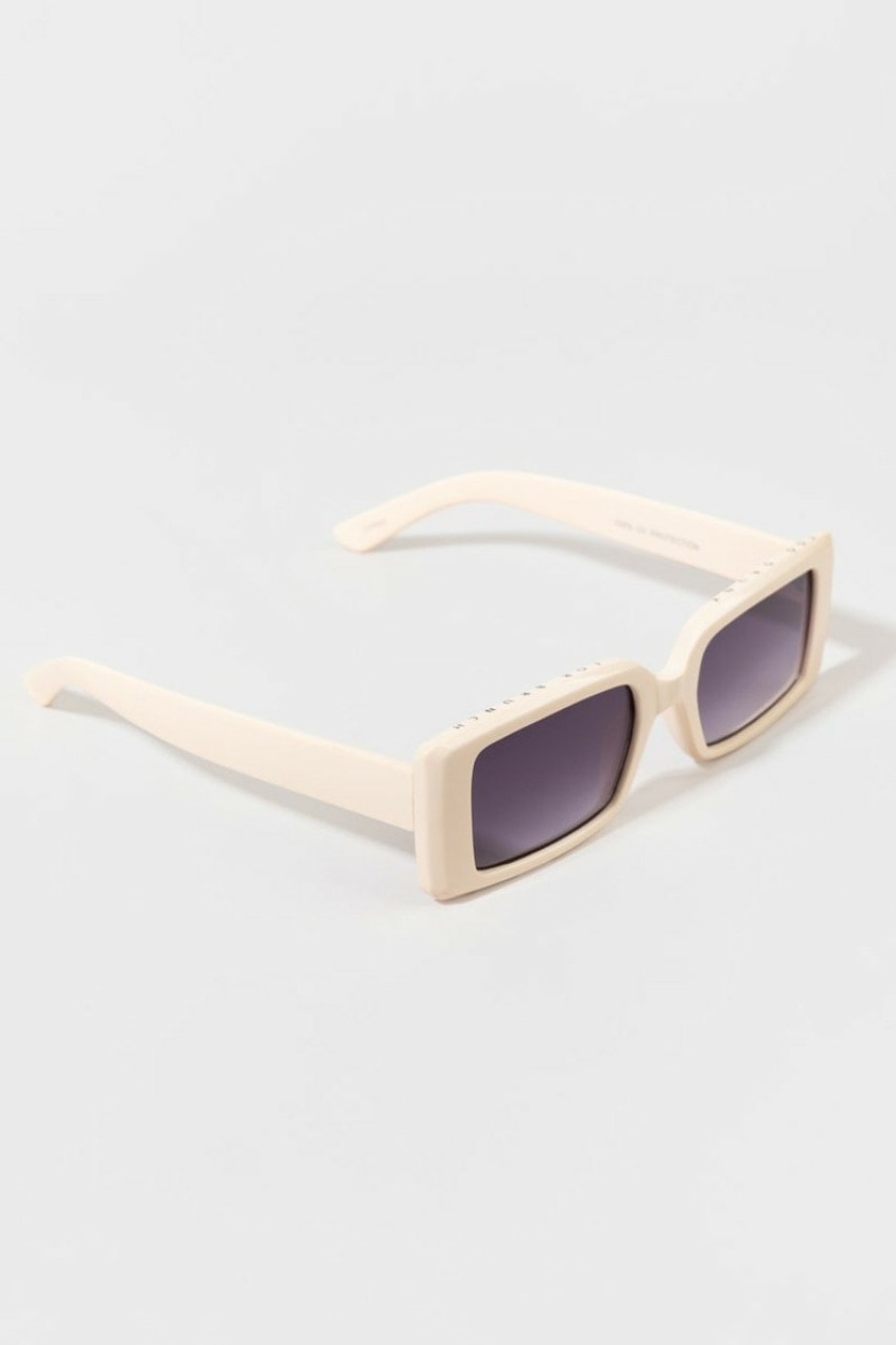 Francesca's Too Drunk For Brunch Rectangle Sunglasses Black Sunglasses