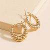 Francesca's Angela Croissant Hoop Earrings Gold Earrings