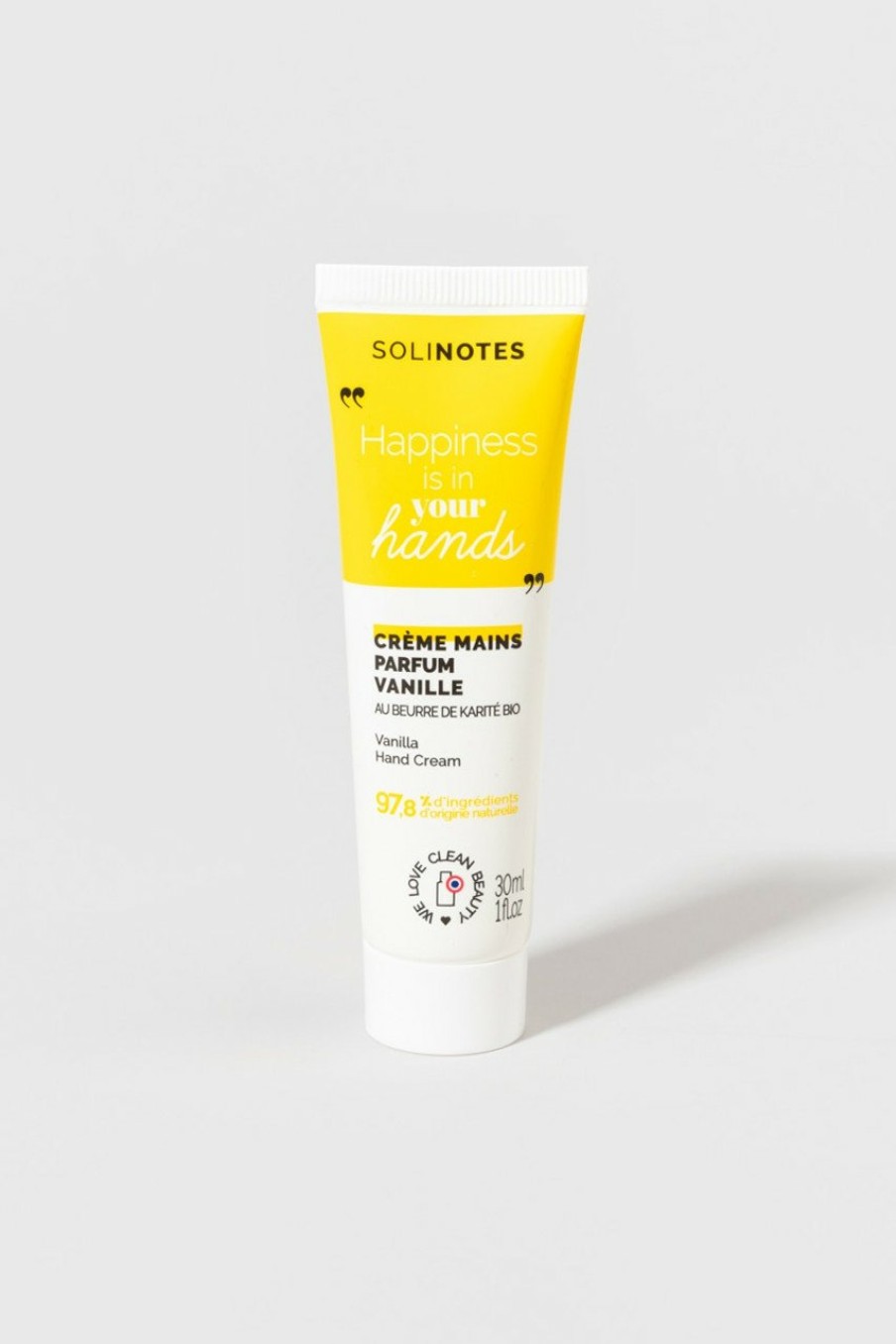 Francesca's Solinotes Vanilla Hand Cream Yellow Beauty & Wellness