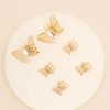 Francesca's Melanie Butterfly Clip Set Gold Hair