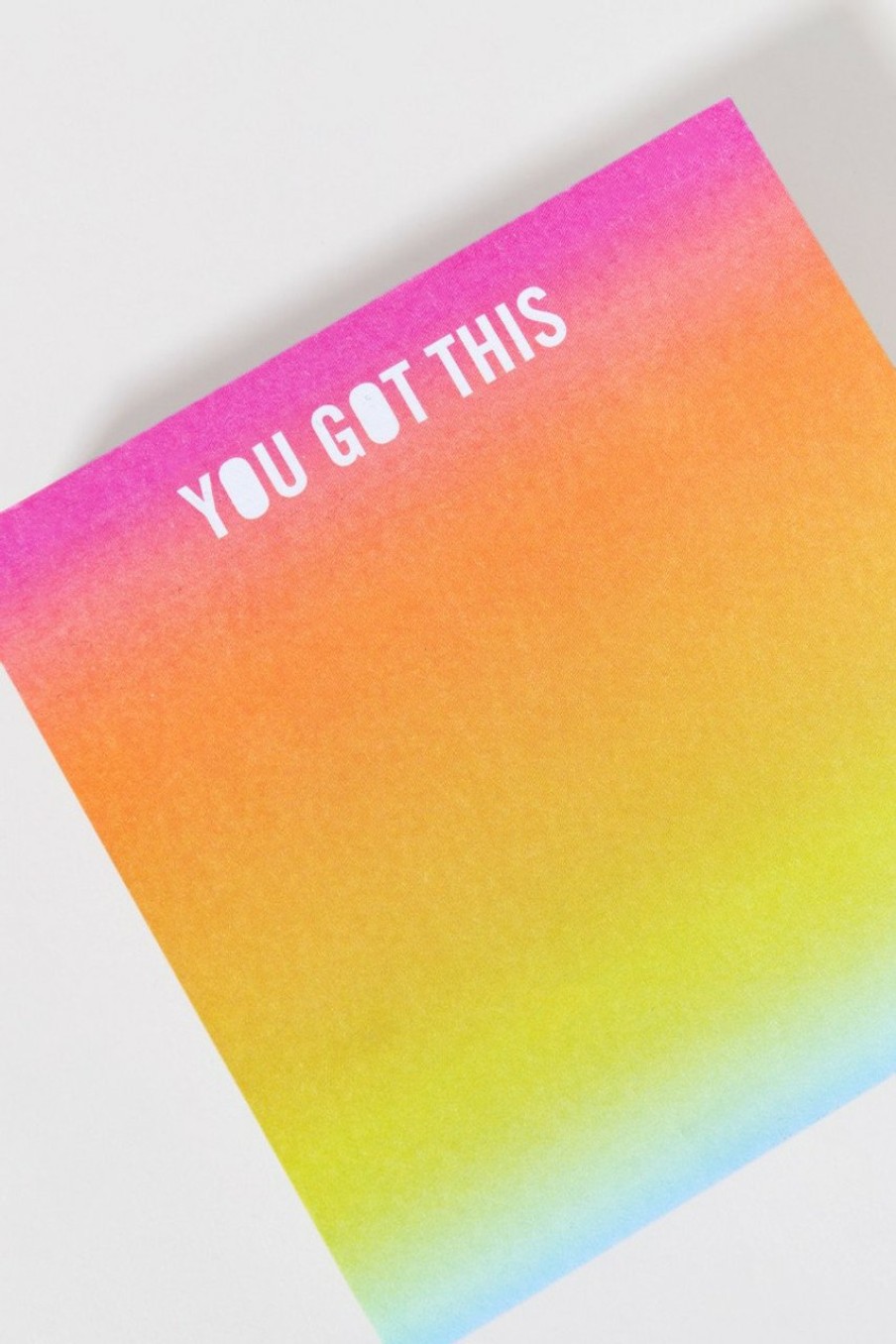 Francesca's You Got This Sticky Notepad Multi Stationery