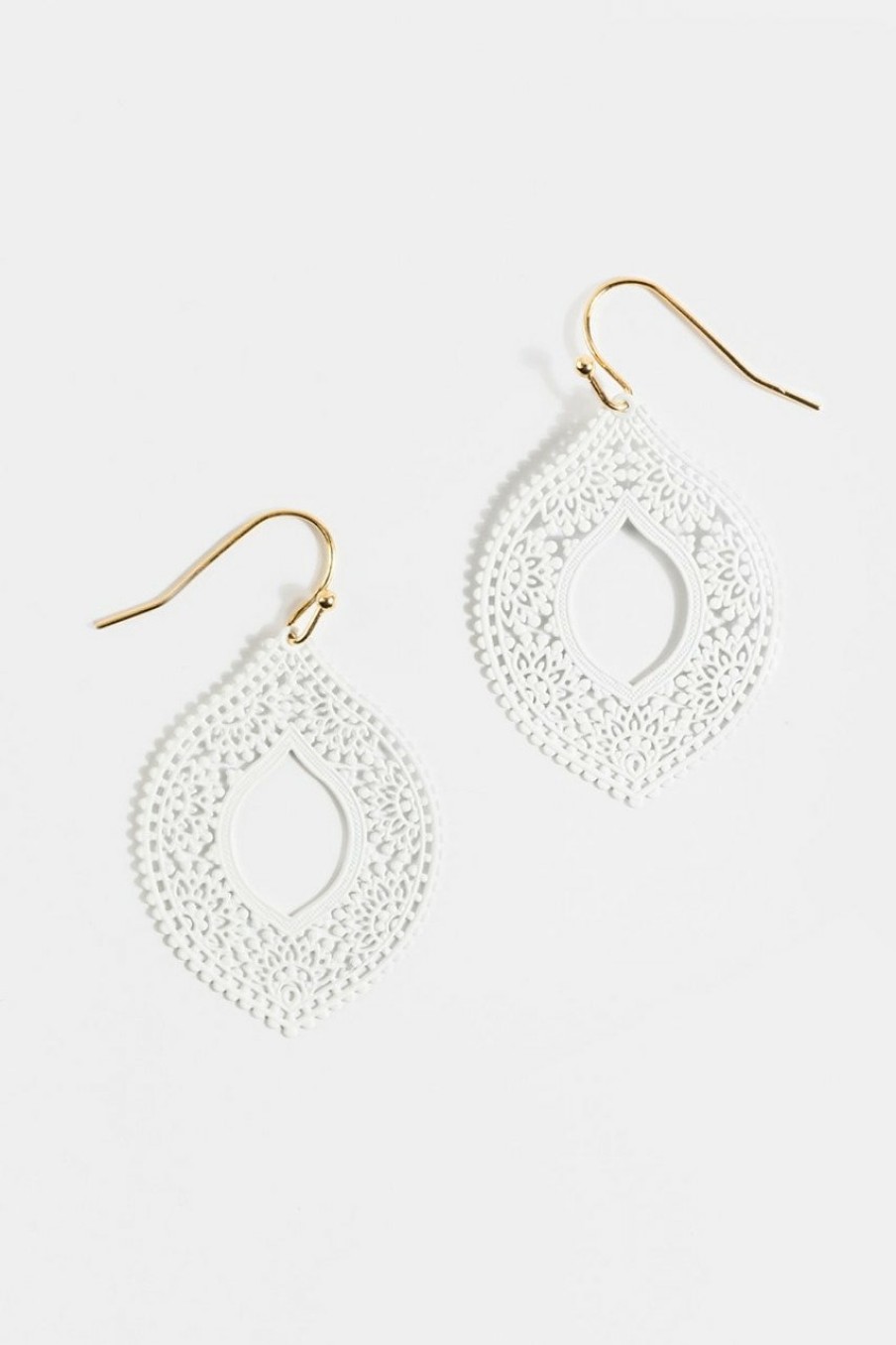 Francesca's Nia Filigree Statement Earrings Earrings