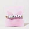 Francesca's Annice Fearless Bracelet Gold Bracelets