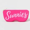 Francesca's Sunnies Silicone Sunglasses Case Pink Bags & Wallets