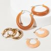 Francesca's Doris Hoop Earring Set Earrings