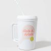 Francesca's Dink And Drink Mega Mug White Drinkware