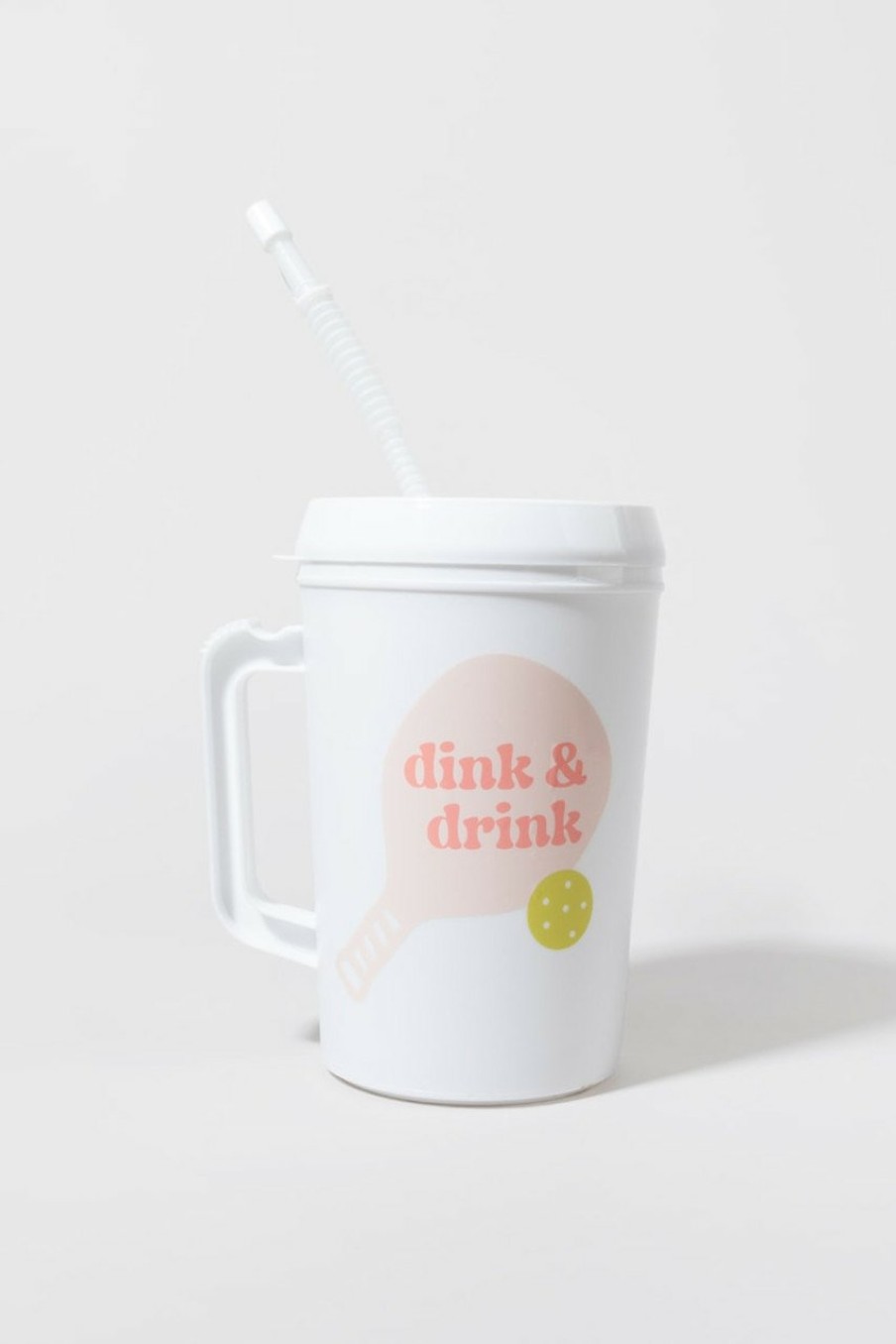 Francesca's Dink And Drink Mega Mug White Drinkware