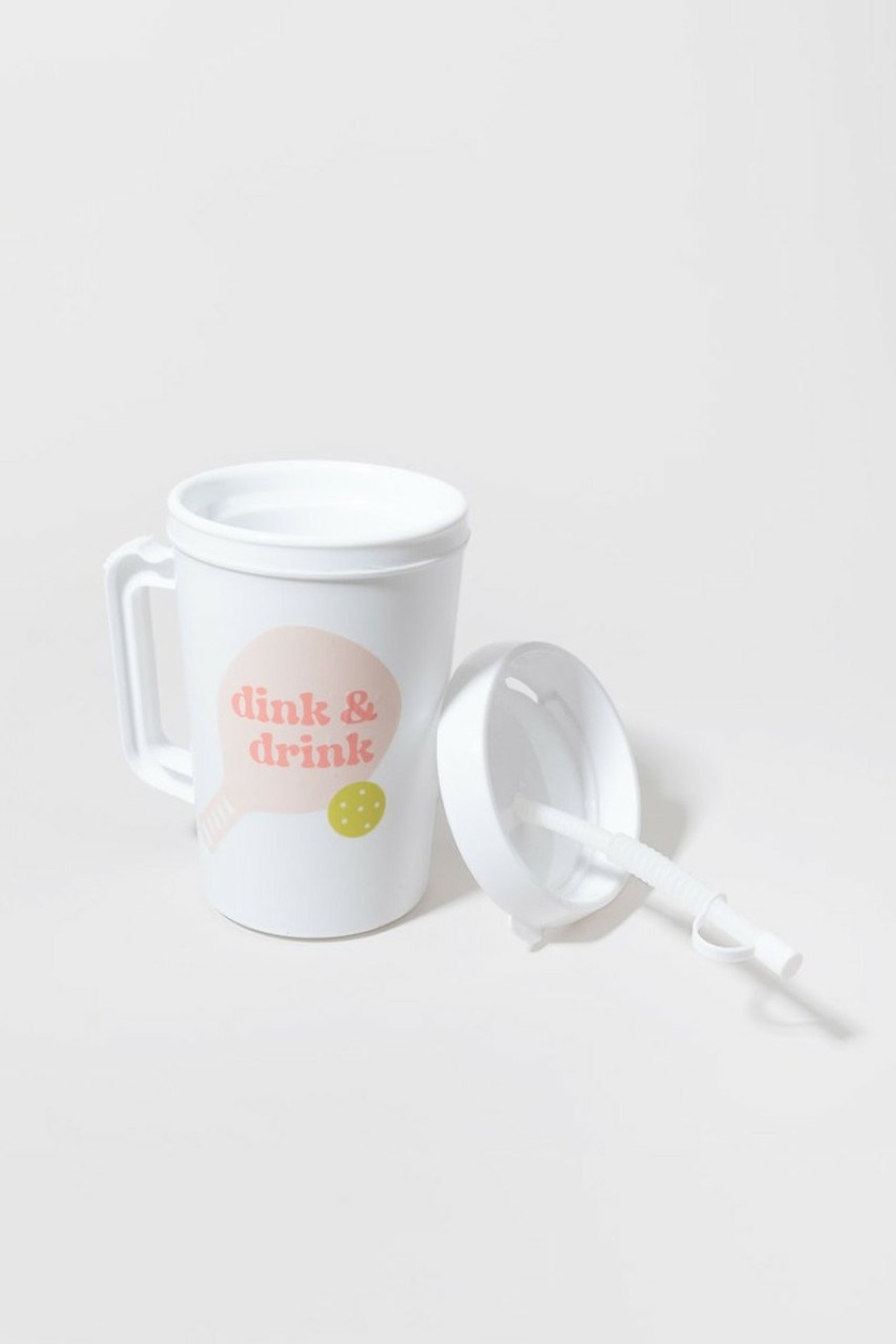 Francesca's Dink And Drink Mega Mug White Drinkware