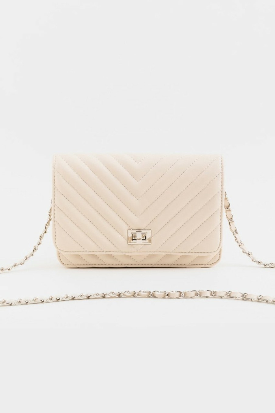 Francesca's Victoria Quilted Crossbody Bags & Wallets