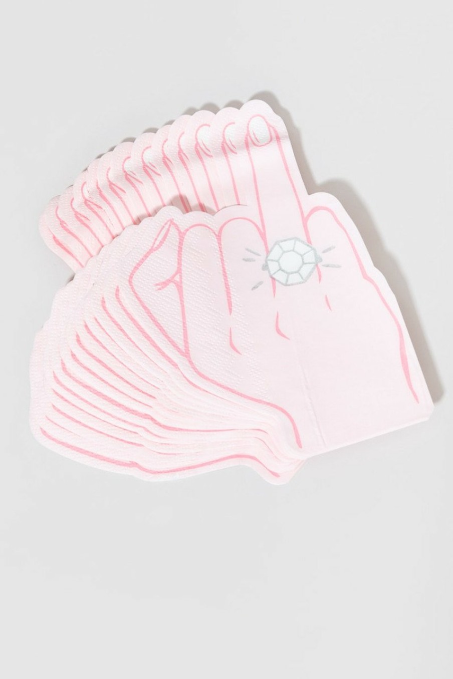 Francesca's Ring Finger Napkin Multi Stationery