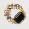 Francesca's Erinn Beaded Smart Watch Band Multi Bracelets