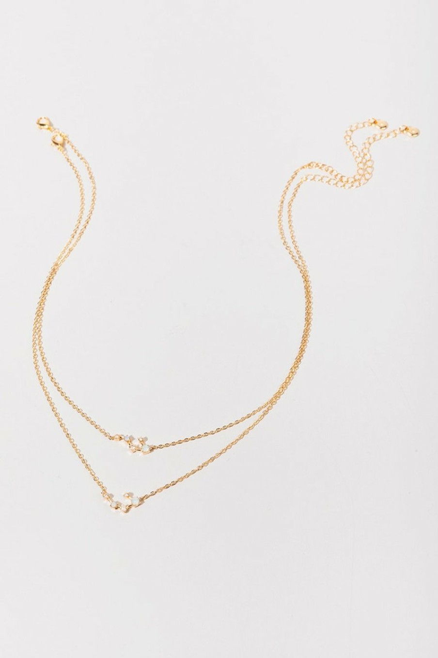 Francesca's Candace Sisters Constellation Necklace Iridescent Necklaces