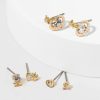 Francesca's Michaela Celestial Earrings Set Crystal Earrings