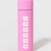 Francesca's Cheers Retro Water Flask Pink Drinkware