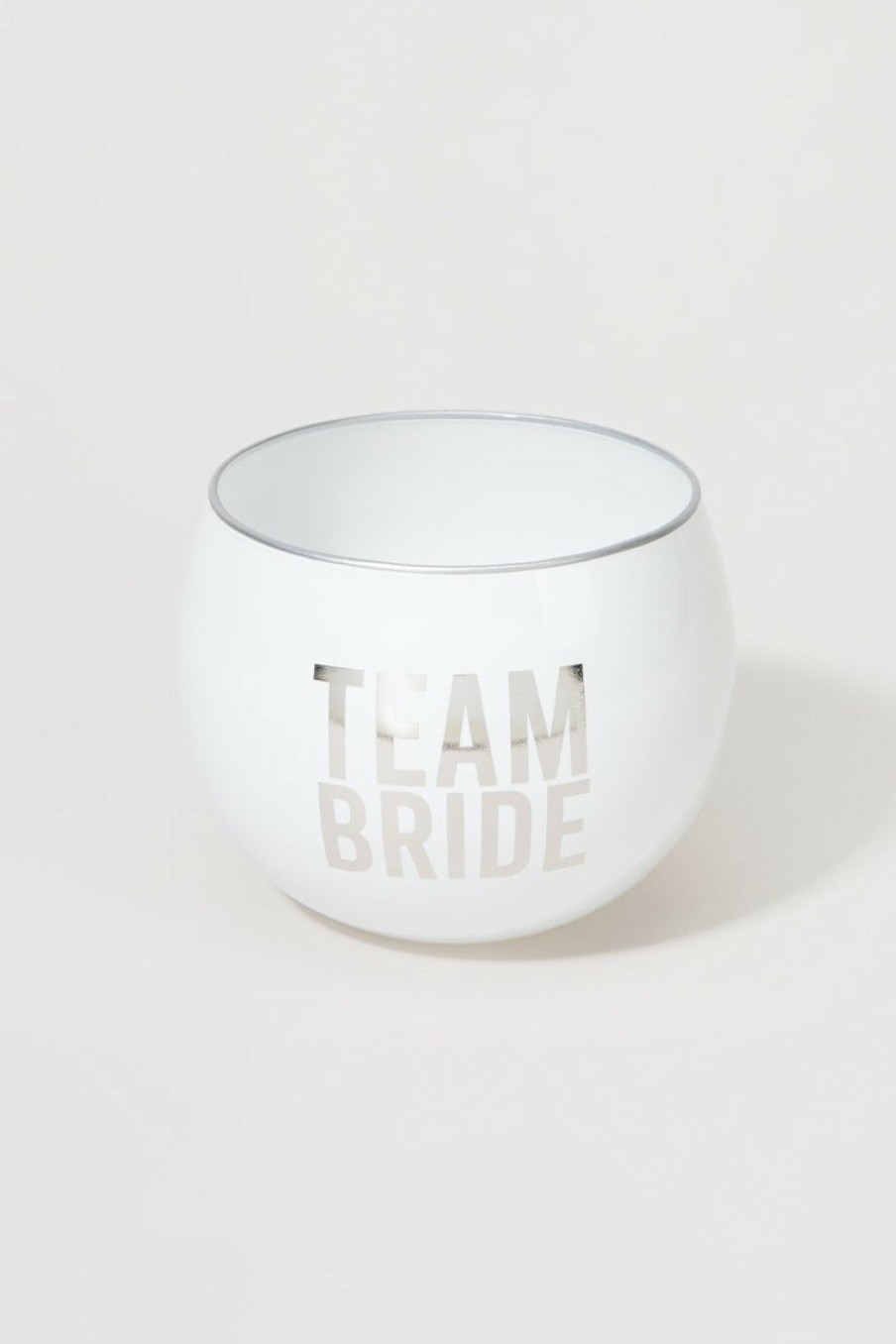 Francesca's Team Bride Roly Poly Glass Multi Drinkware