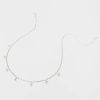 Francesca's Heather Celestial Charm Chain Necklace Silver Necklaces