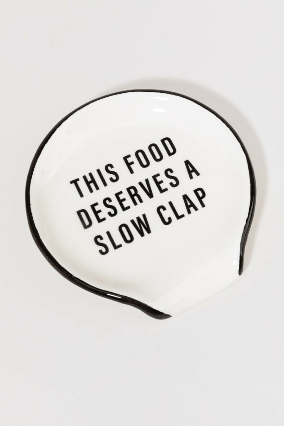 Francesca's Slow Clap Spoon Rest Multi Home Decor