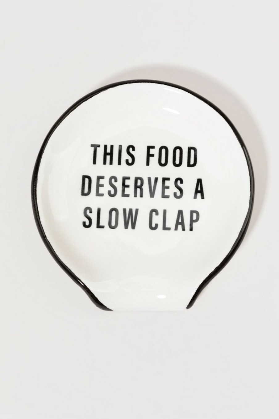 Francesca's Slow Clap Spoon Rest Multi Home Decor