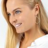 Francesca's Alyssa Open Teardrop Earrings Silver Earrings