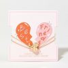 Francesca's Bestie Heart Bracelet Gold Bracelets