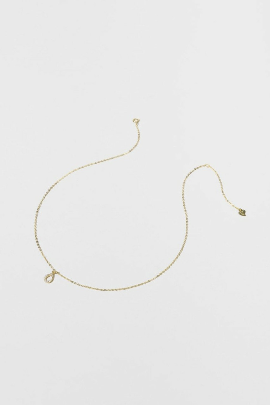 Francesca's Monna Short Pendant Necklace Gold Necklaces