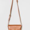 Francesca's Sabrina Half Moon Golden Buckle Handbag Bags & Wallets