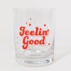 Francesca's Feelin Good Rocks Glass Multi Drinkware