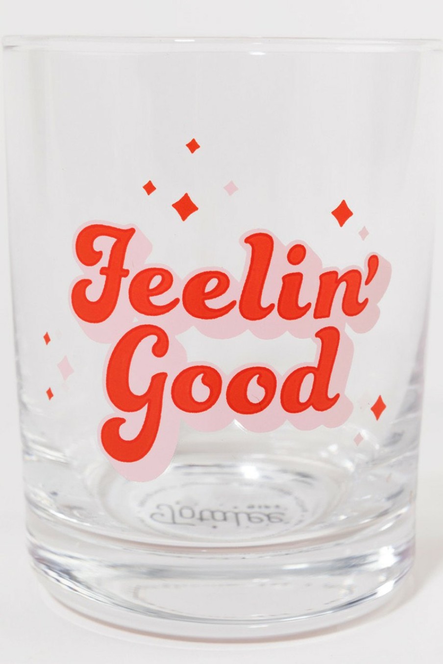 Francesca's Feelin Good Rocks Glass Multi Drinkware