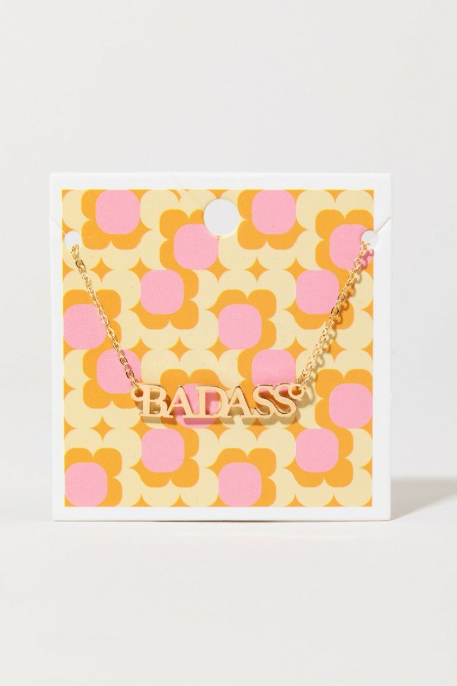 Francesca's Bada** Pendant Necklace Gold Necklaces