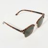 Francesca's Gracie Top Wayfarer Sunglasses Tortoise Sunglasses