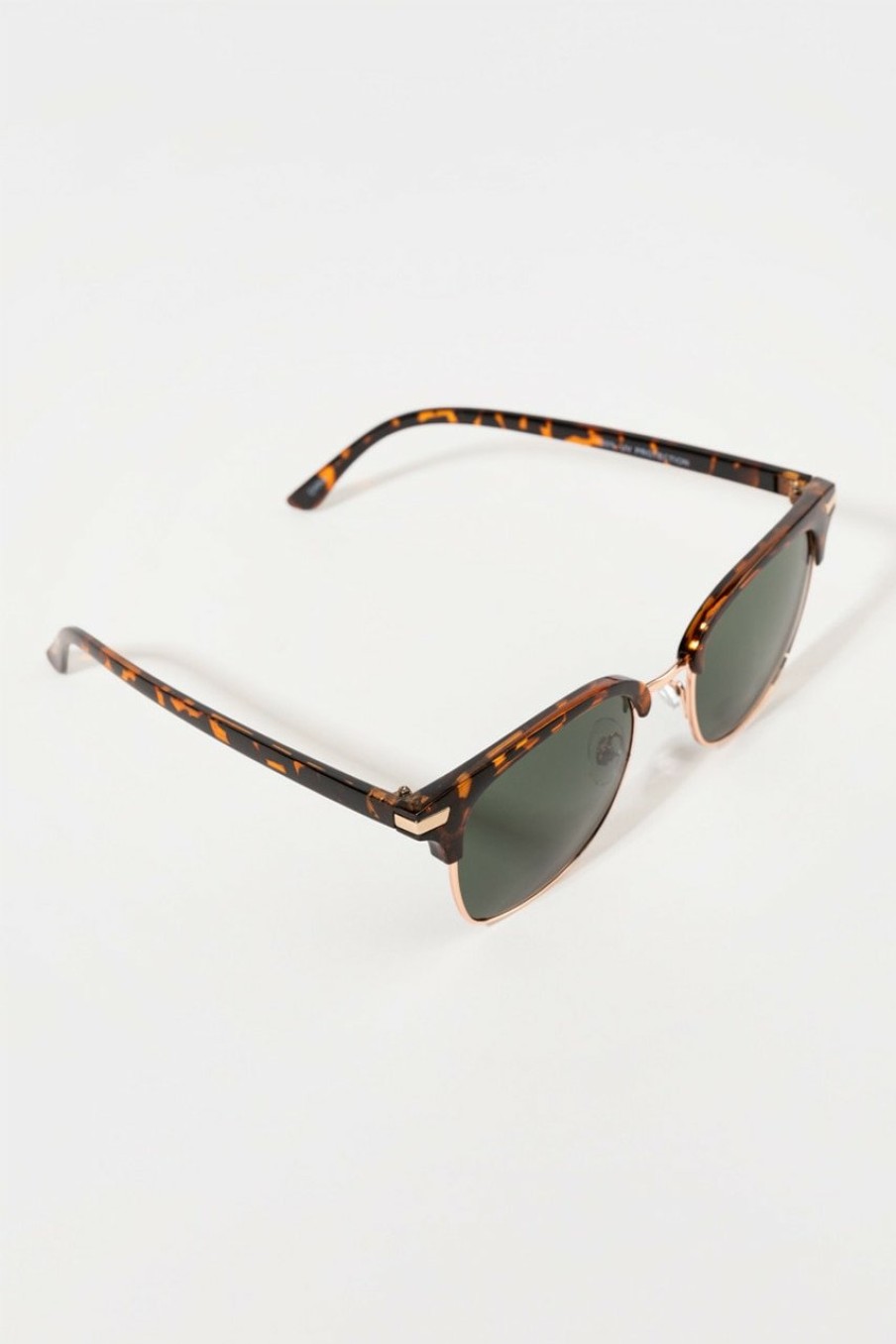 Francesca's Gracie Top Wayfarer Sunglasses Tortoise Sunglasses