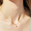 Francesca's Demi-Fine Plated Freshwater Pearl Pendant Necklace Gold Necklaces