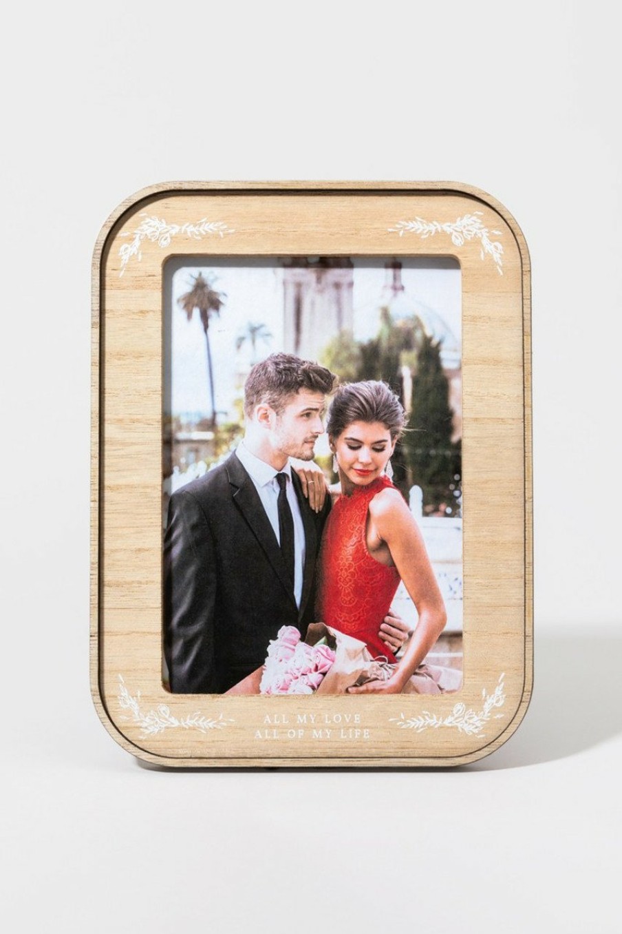 Francesca's All Of My Love Picture Frame Brown Home Decor