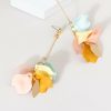 Francesca's Kathy Color Petal Drop Earrings Multi Earrings